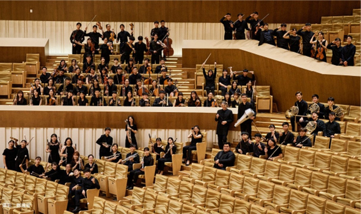 國家青年交響樂團大合照