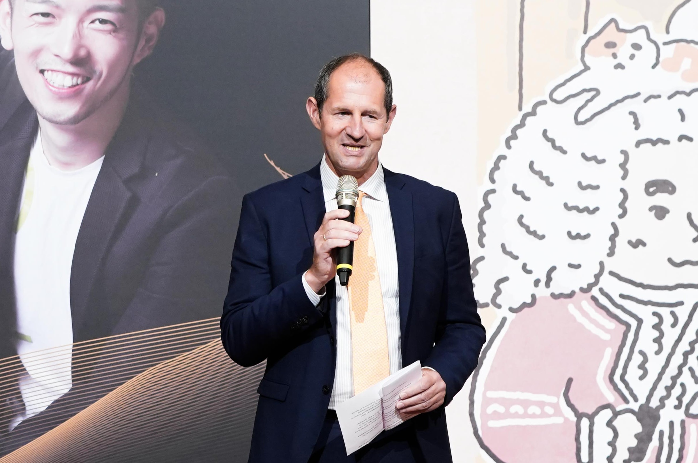 歐洲經貿辦公室處長／谷力哲致詞