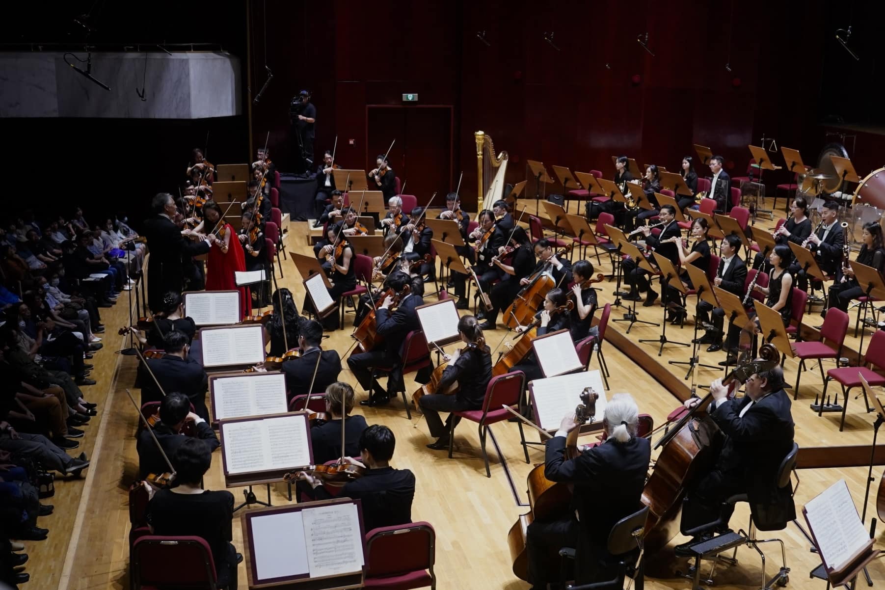 小提琴協奏曲演出中