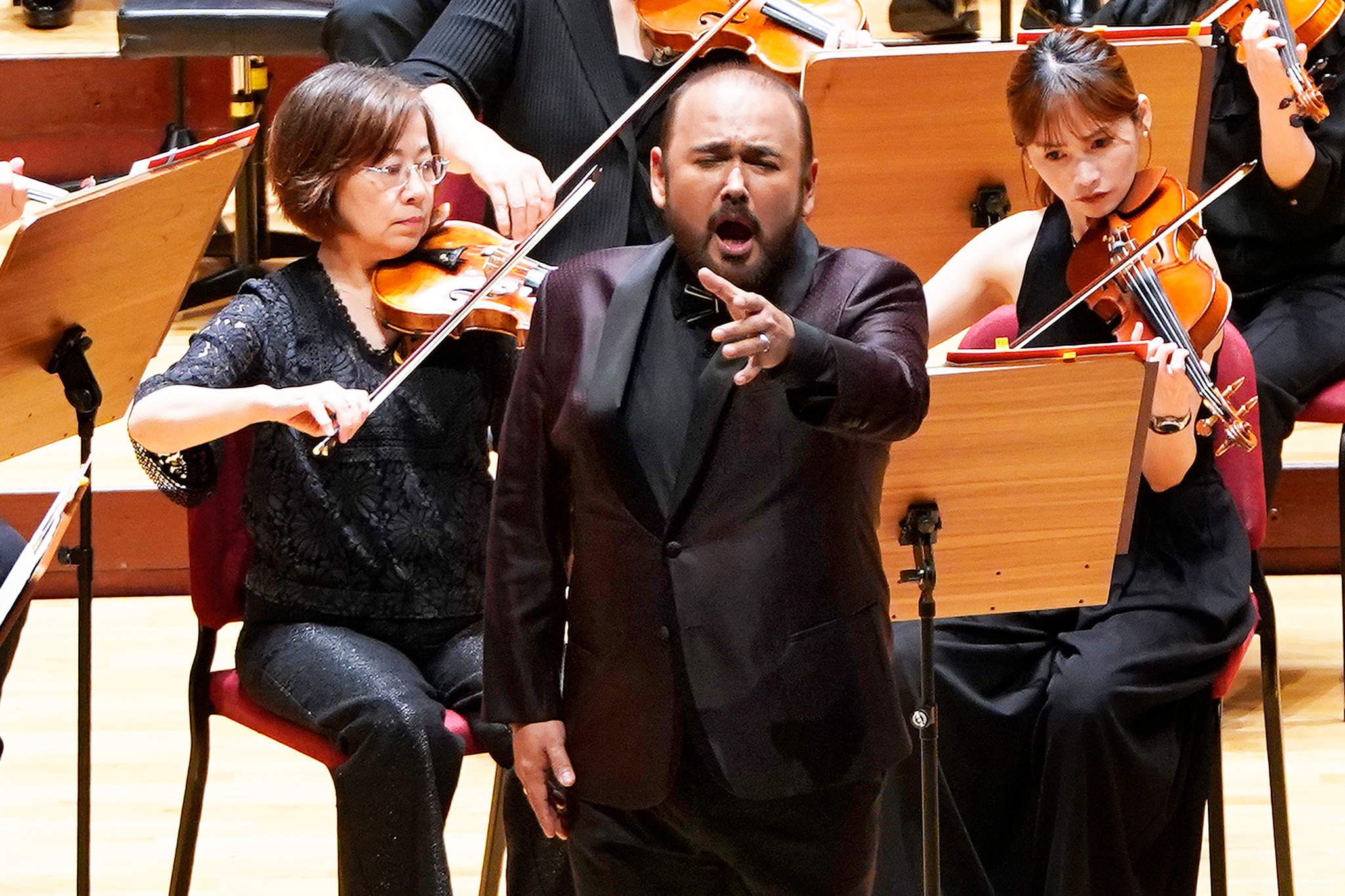 力晶世紀美聲系列 — NSO《哈維爾．卡馬雷納－天籟美聲之夜》 相簿主視覺