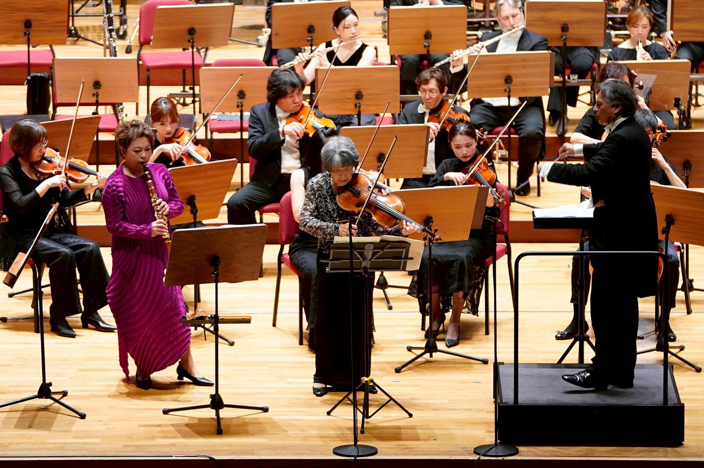 Nobuko Imai, viola & May-Lin Ju, clarinet
