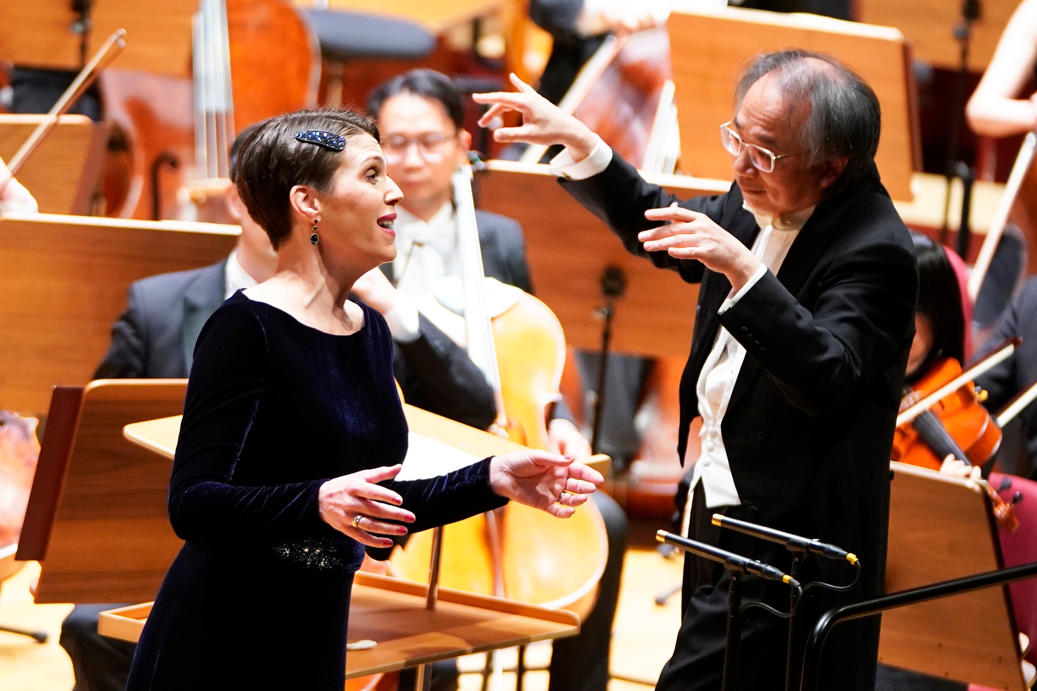 Shao-Chia Lü, conductor & Elisabeth Jansson, mezzo soprano