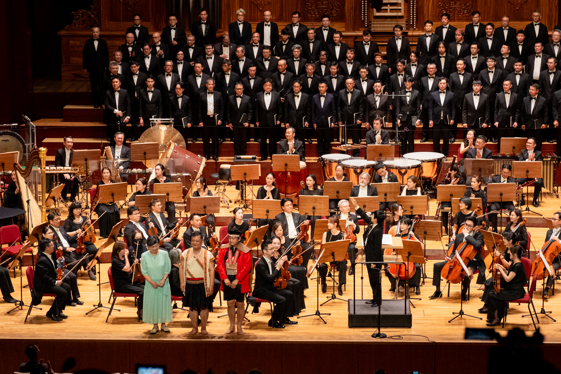 指揮張佳韻 台北愛樂合唱團 主持顏綠芬 朗誦雅柏甦詠‧博伊哲努、邱文隆