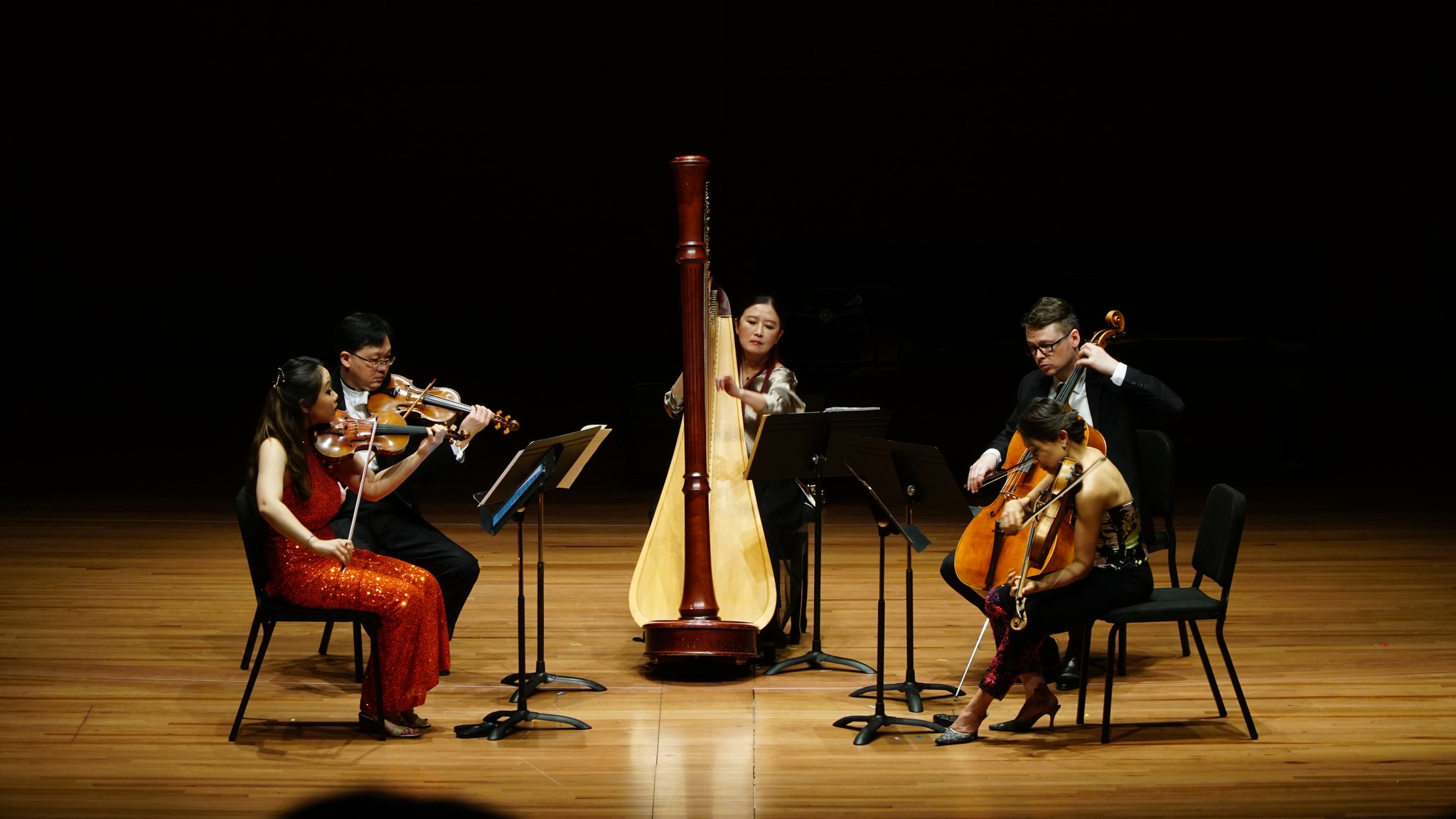 Members of the Taiwan Philharmonic & Chamber Music Society of Lincoln Center