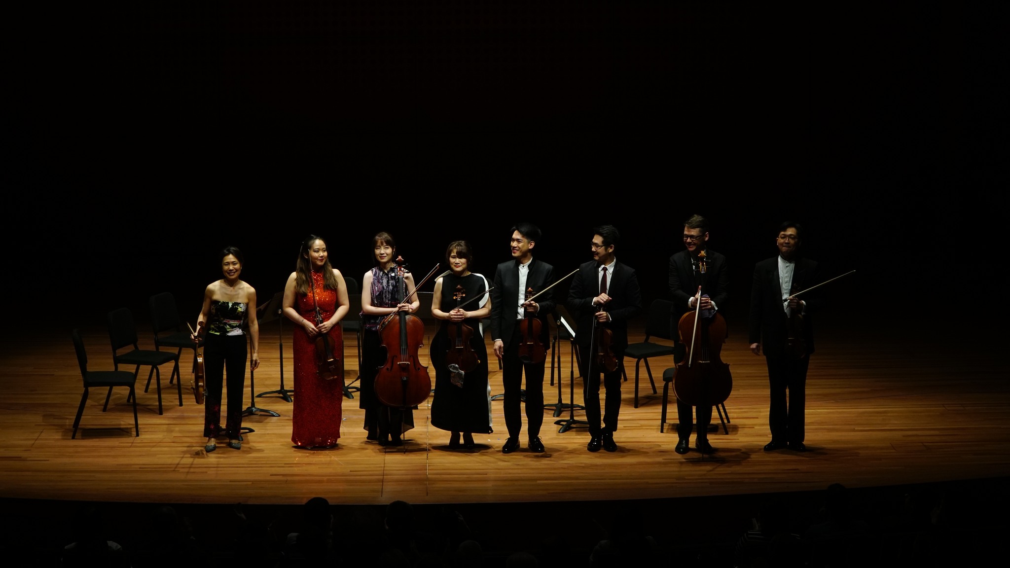 Members of the Taiwan Philharmonic & Chamber Music Society of Lincoln Center