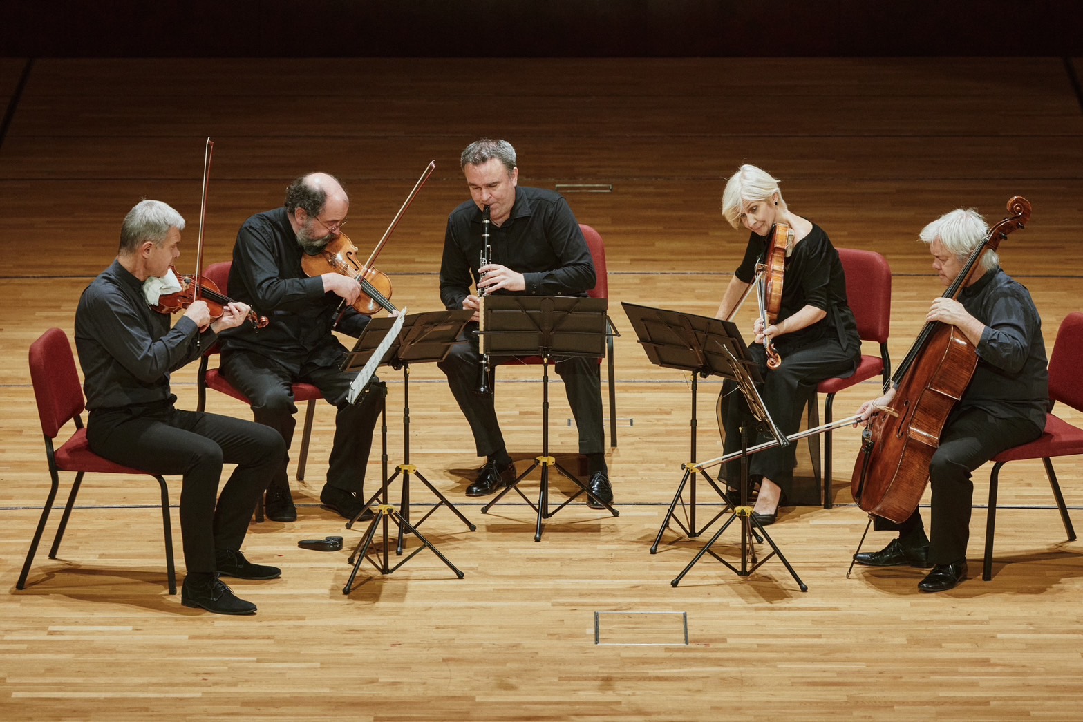 Jörg Widmann, clarinet、Hagen Quartet