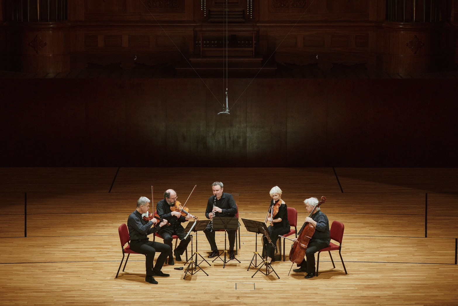 Jörg Widmann, clarinet、Hagen Quartet