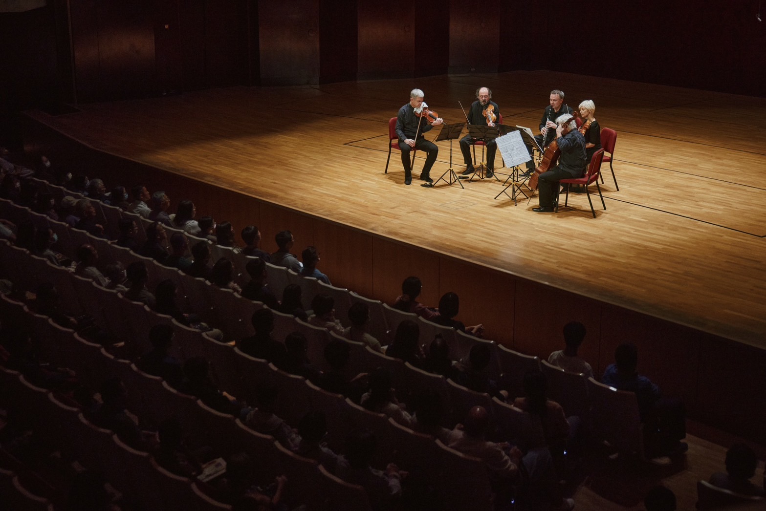 Jörg Widmann, clarinet、Hagen Quartet