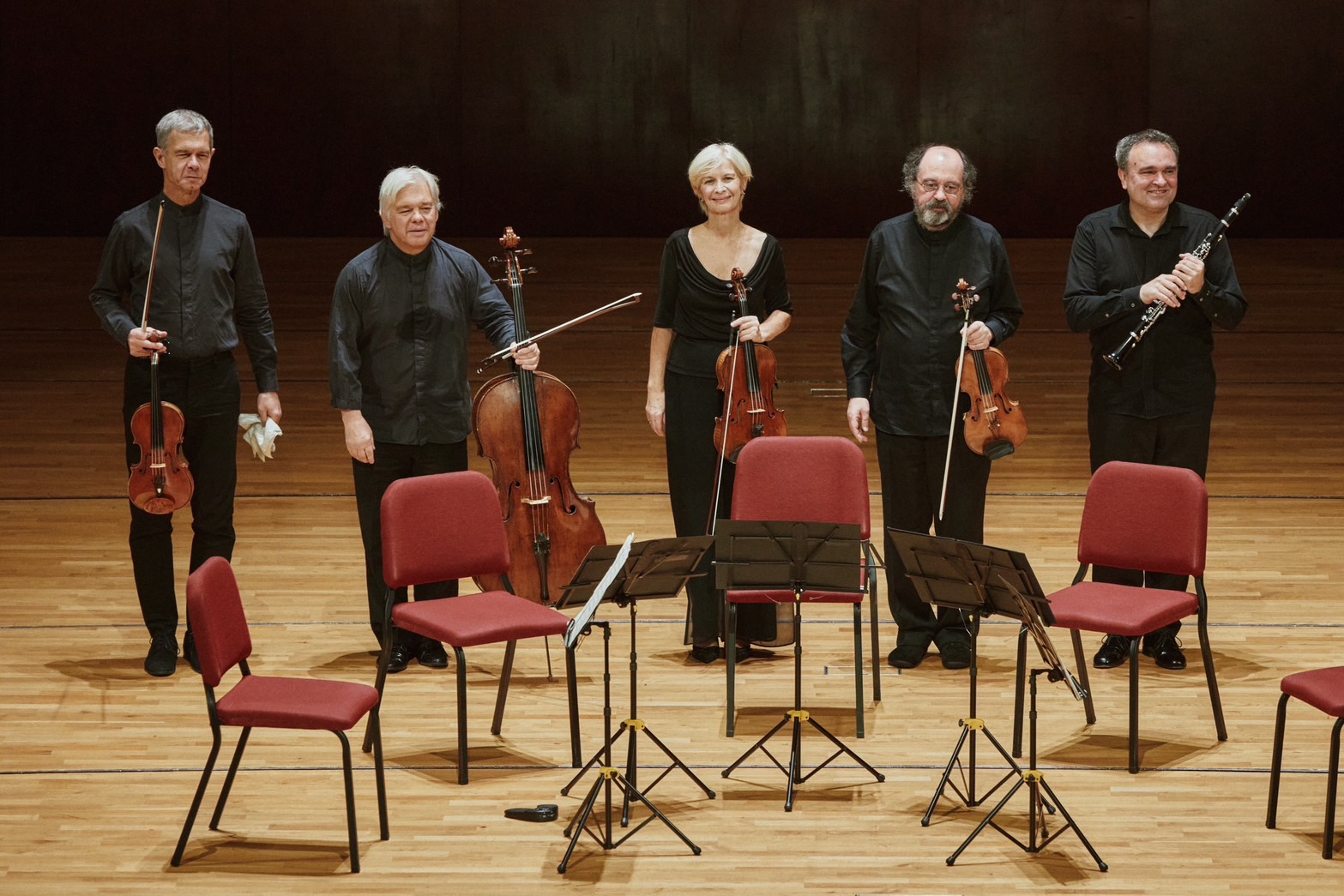 Jörg Widmann, clarinet、Hagen Quartet