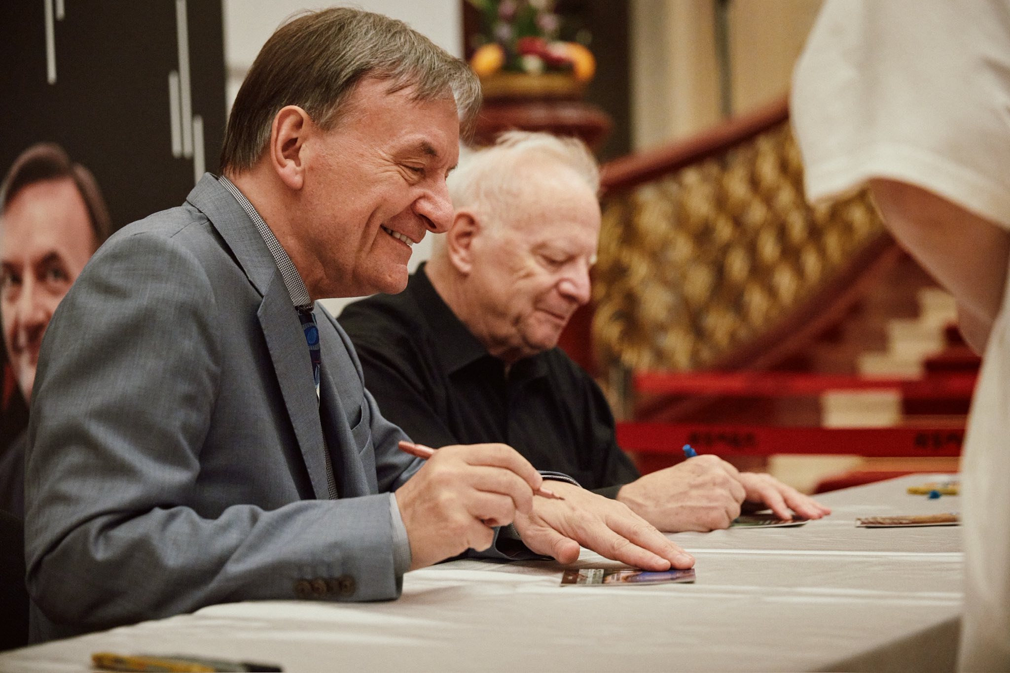 Leonard Slatkin, conductor、Sir Stephen Hough, piano